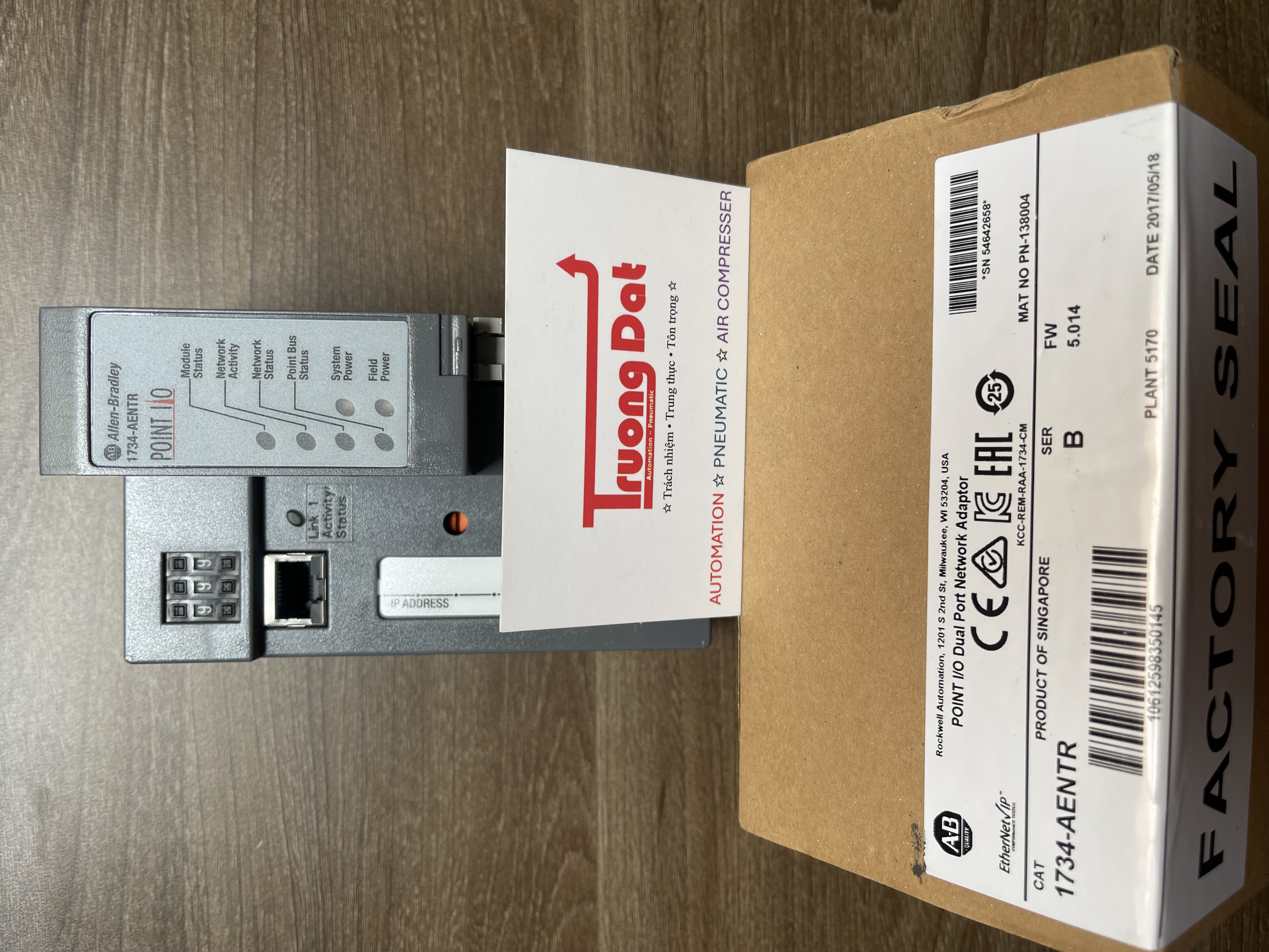 1734-AENTR Allen-Bradley Mô đun mạng PLC
