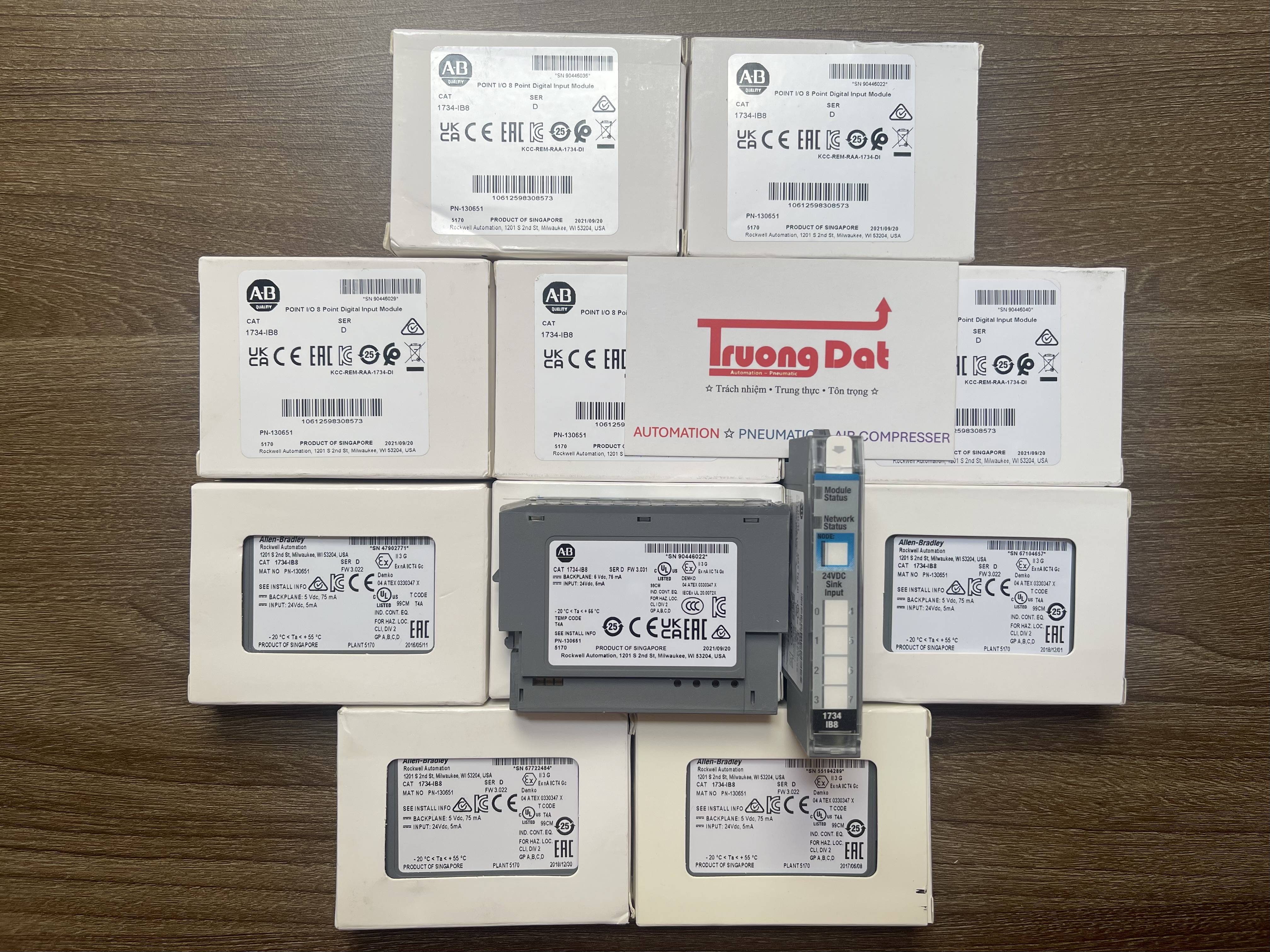 1734-IB8 Allen-Bradley Module input