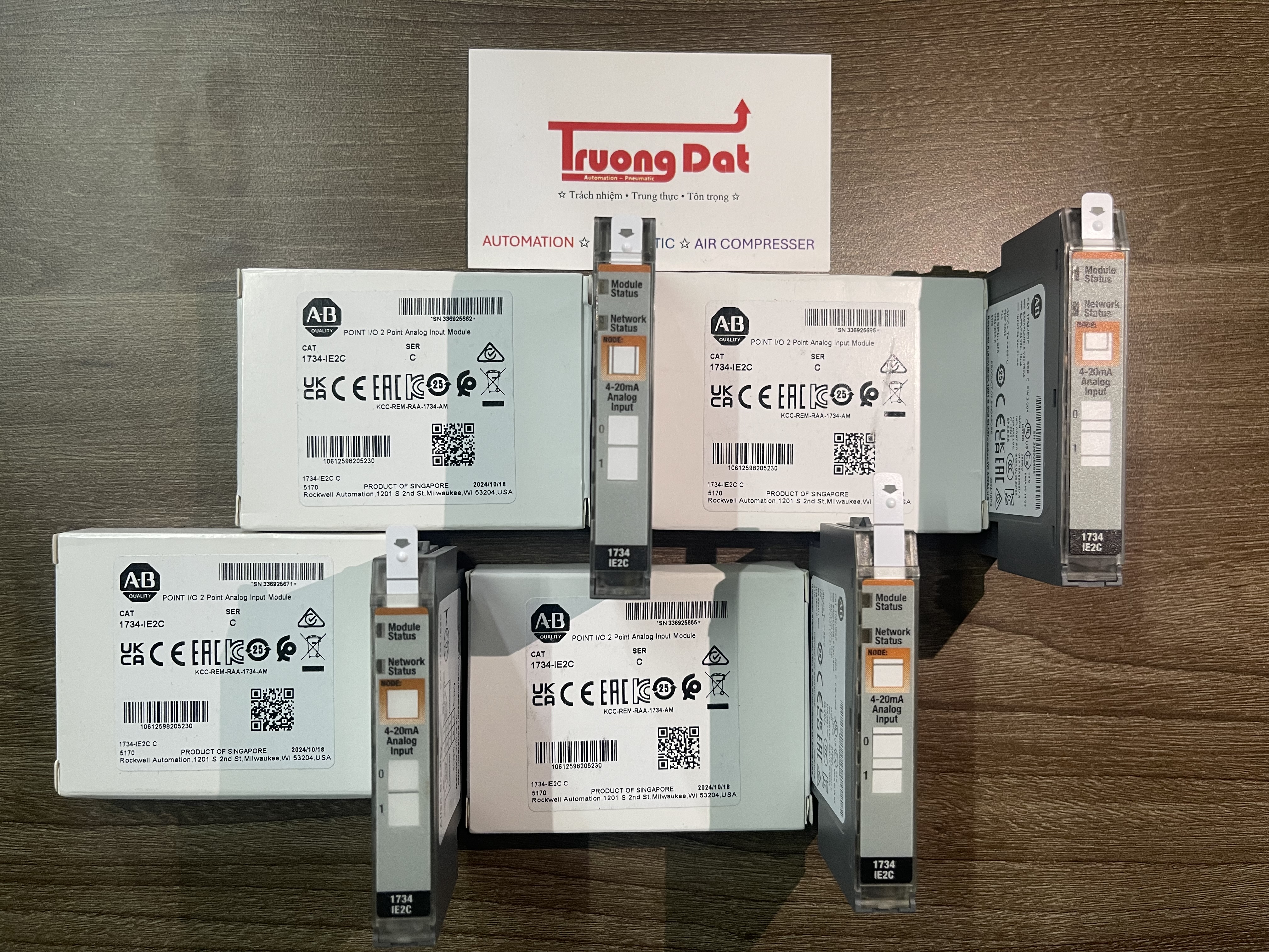 1734-IE2C Allen-Bradley Mô đun input
