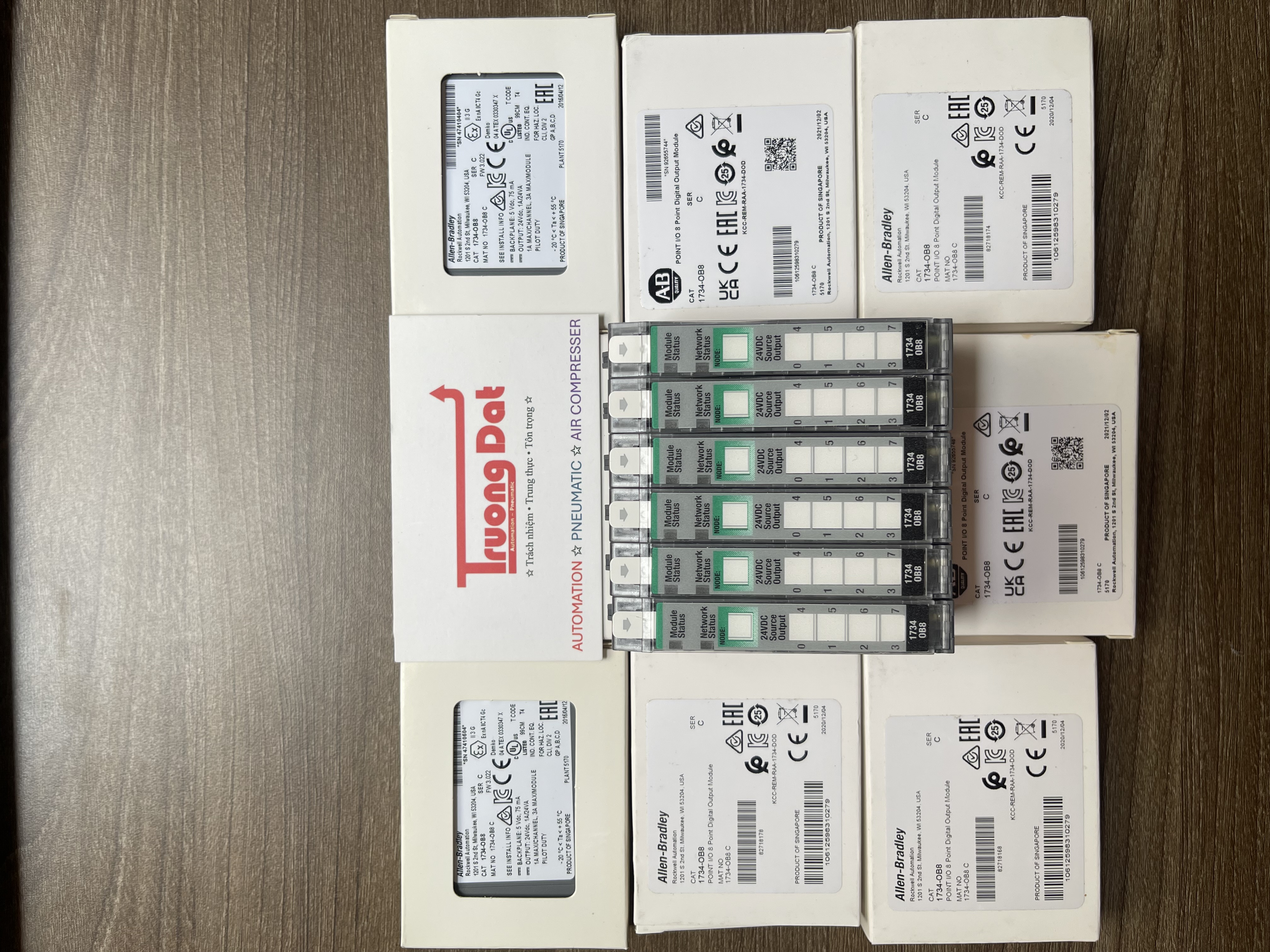 1734-OB8 Allen-Bradley Module input