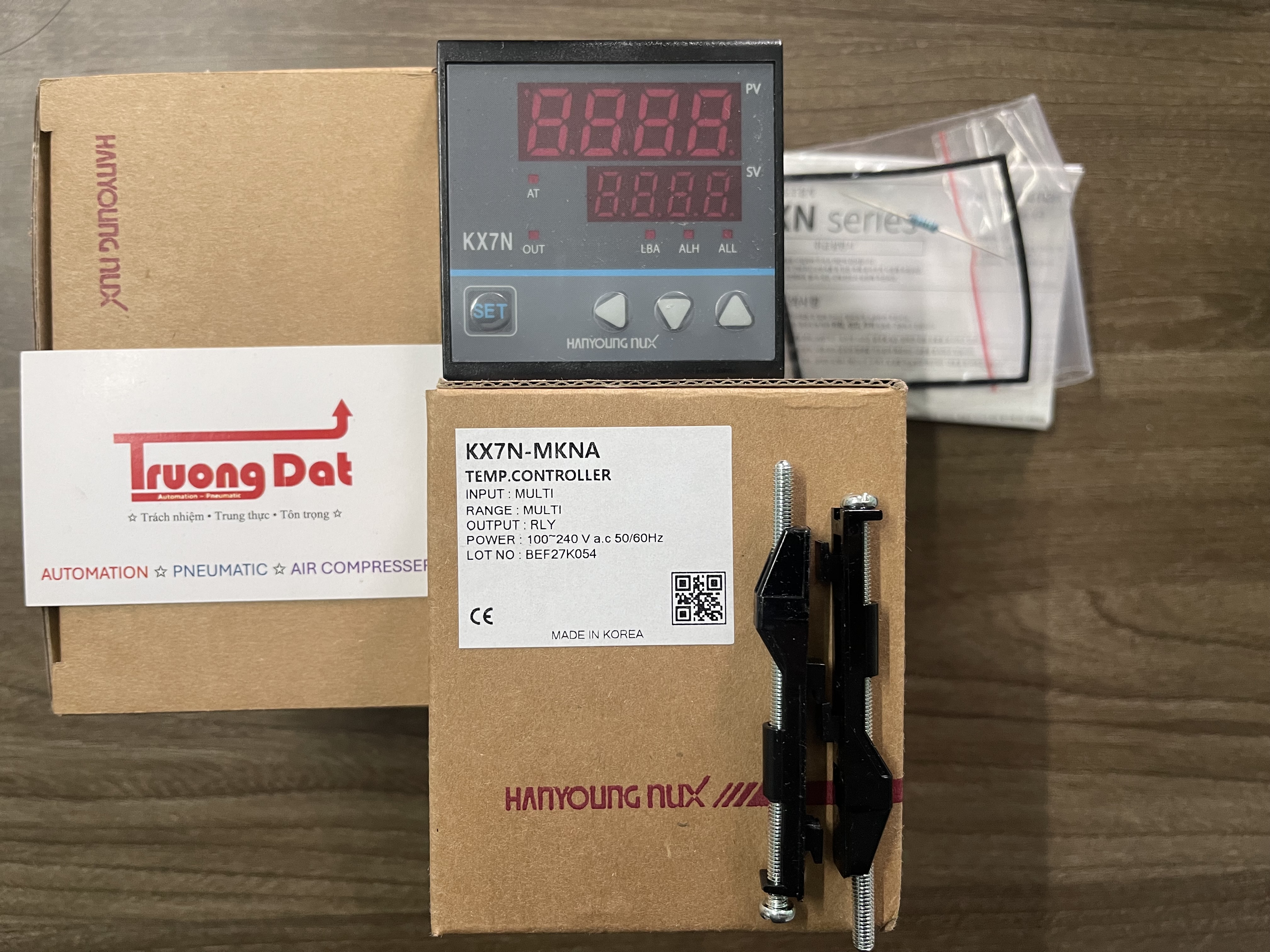 Đồng hồ nhiệt độ Hanyoung KX7N-MKNA