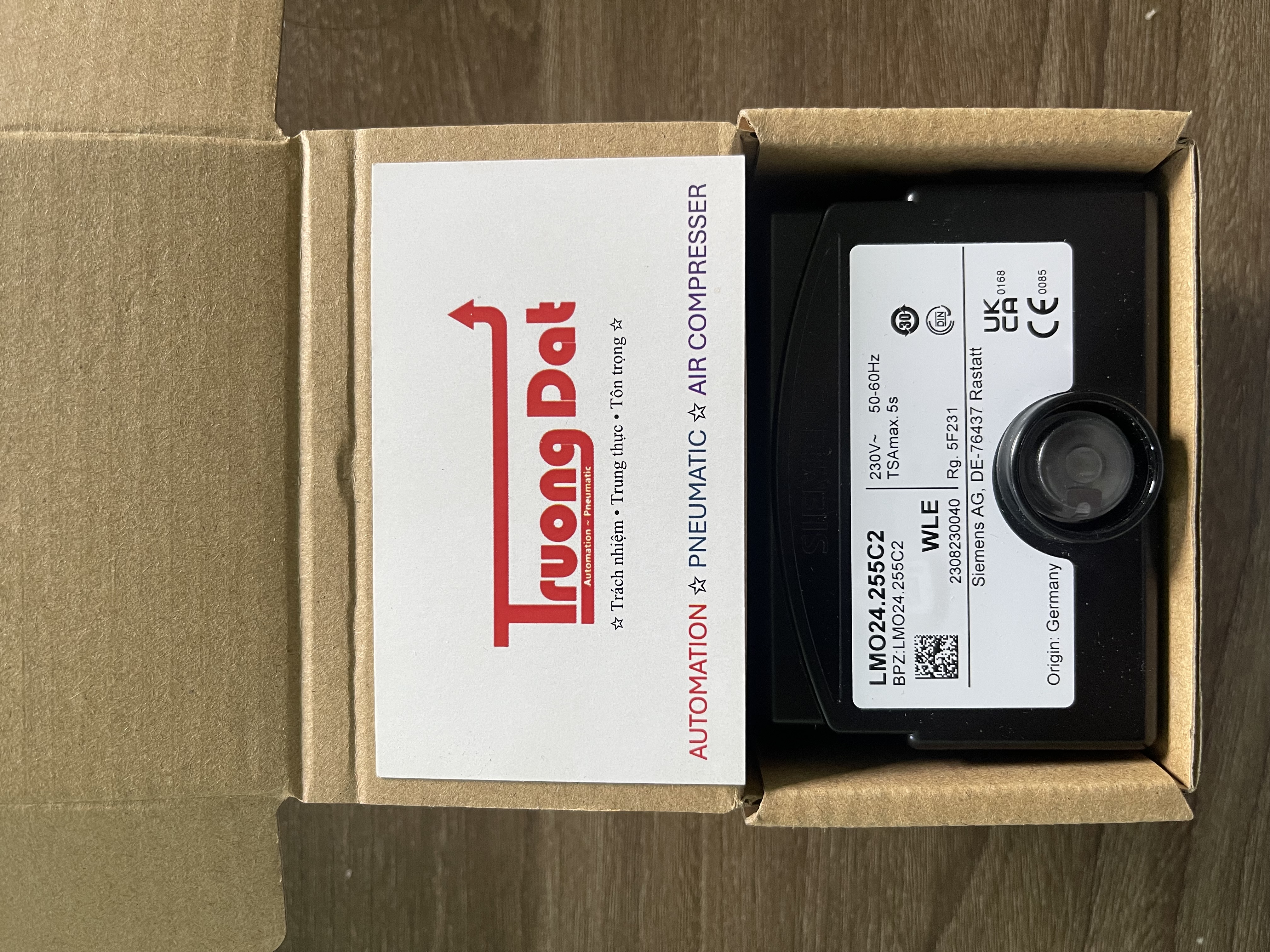 Bộ điều khiển đầu đốt Siemens LMO24.255C2