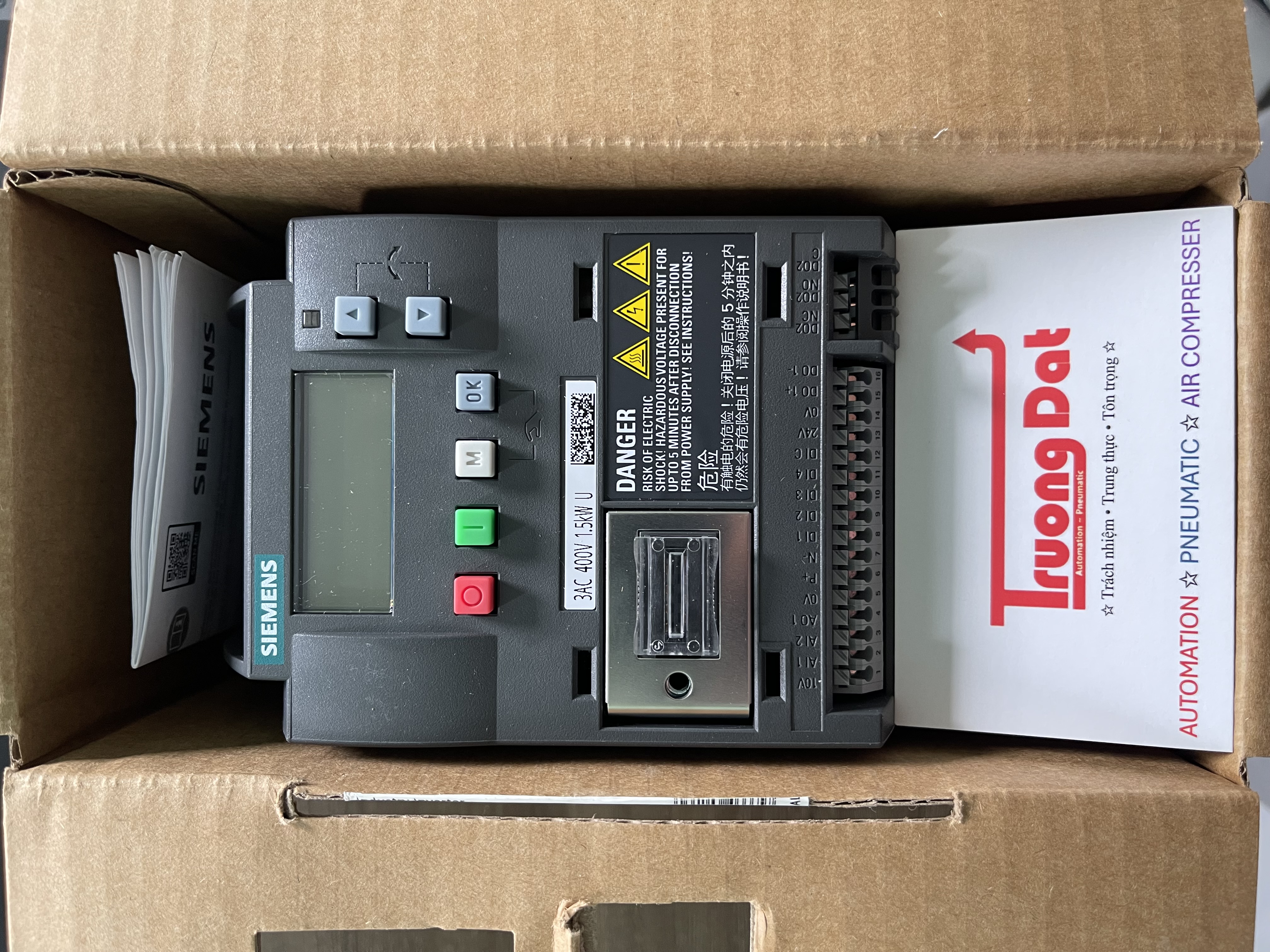 6SL3210-5BE21-5UV1 Biến tần Siemens