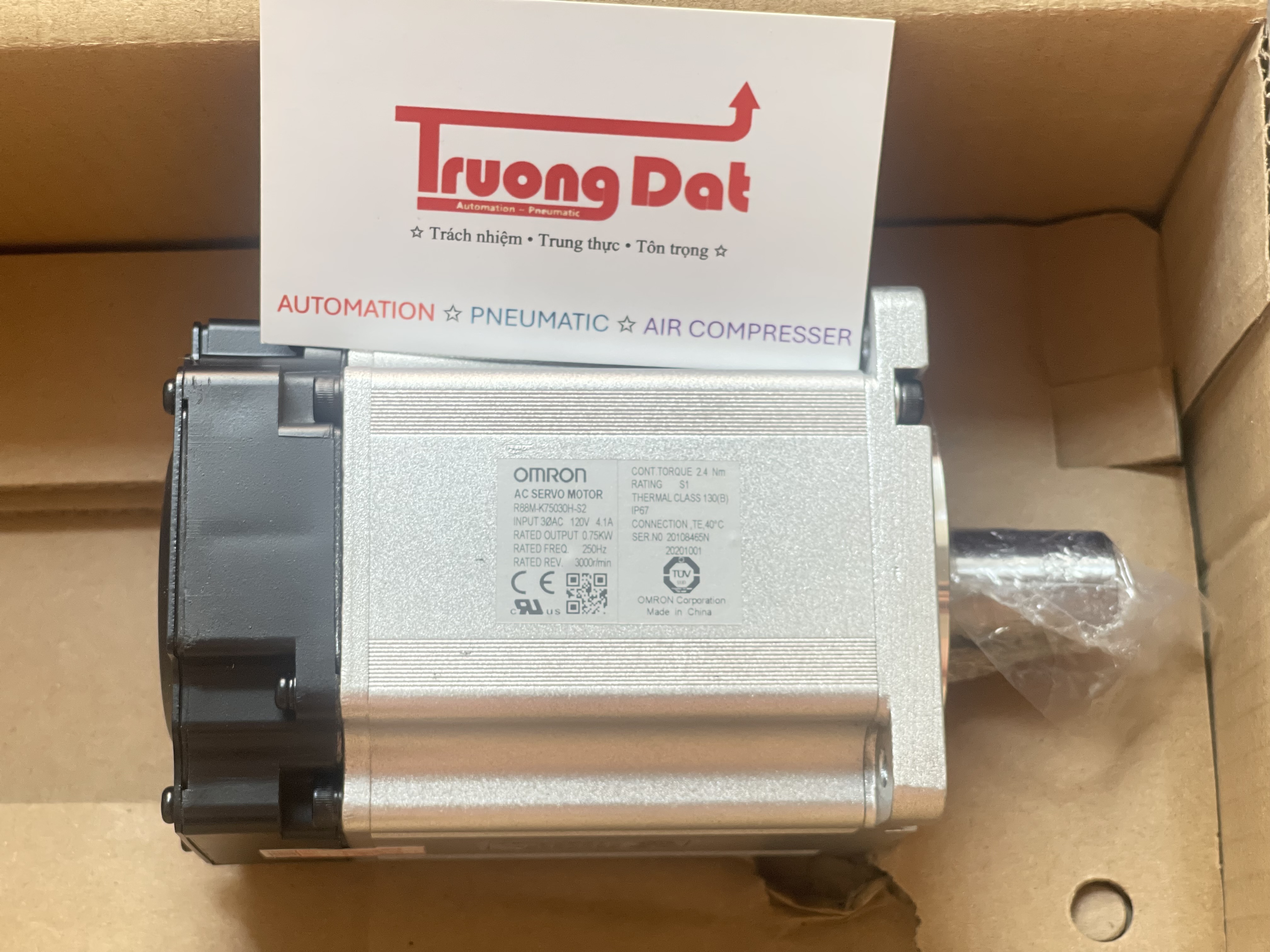 Động cơ servo Omron R88M-K75030H-S2
