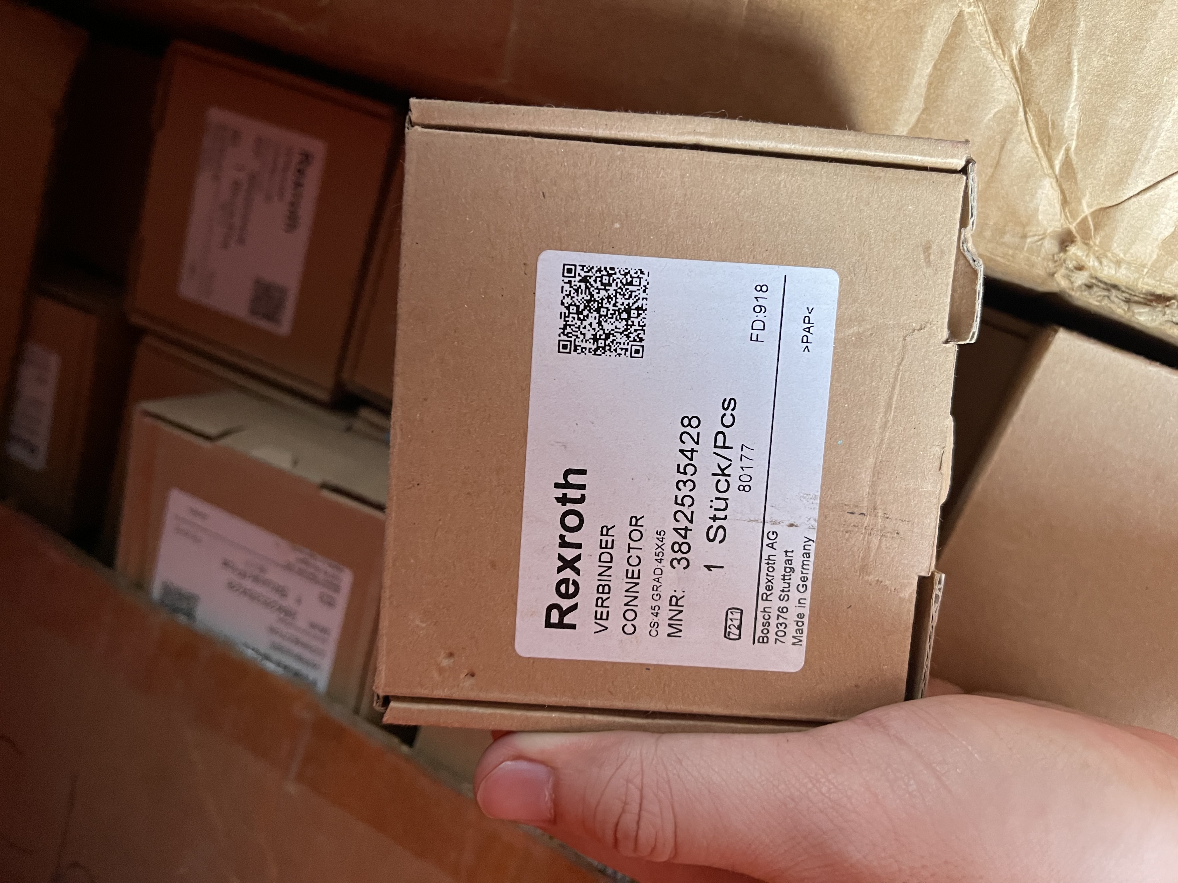 Bosch Rexroth Connector 45 GRAD-45X45 - 3842535428