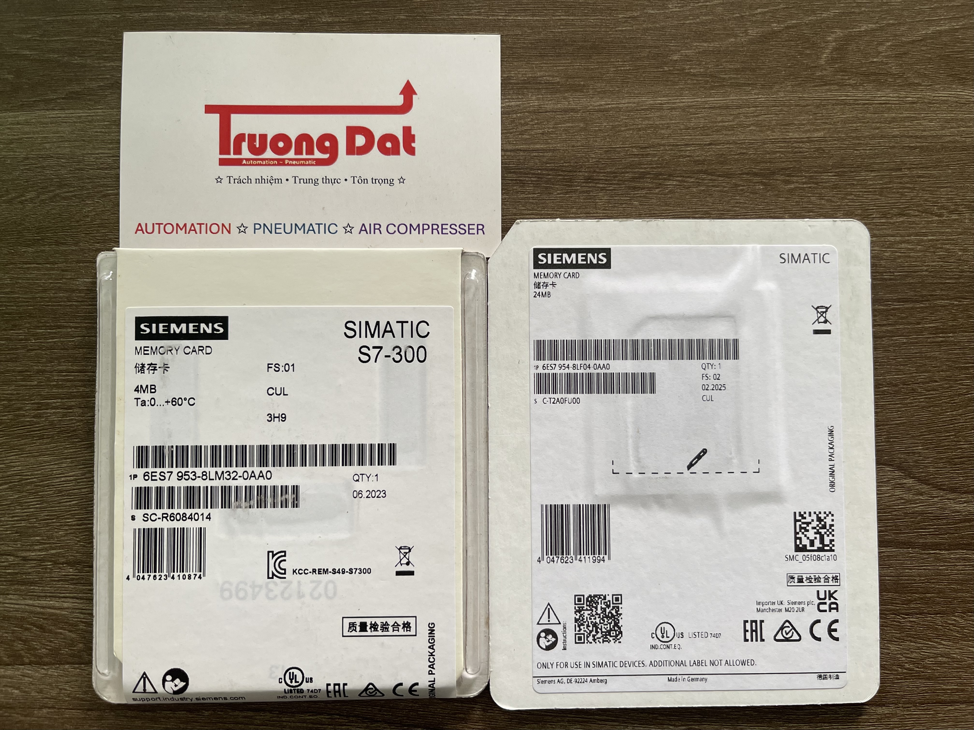 Thẻ nhớ SIEMENS 6ES7953-8LM32-0AA0